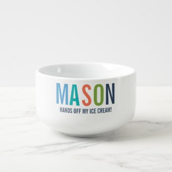 Personalized Bowl For Kids by blush_printables at Zazzle