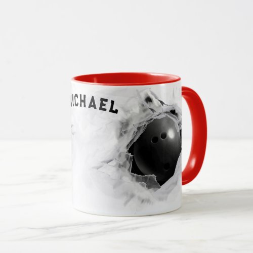 Personalized Bowling Collectible Mug