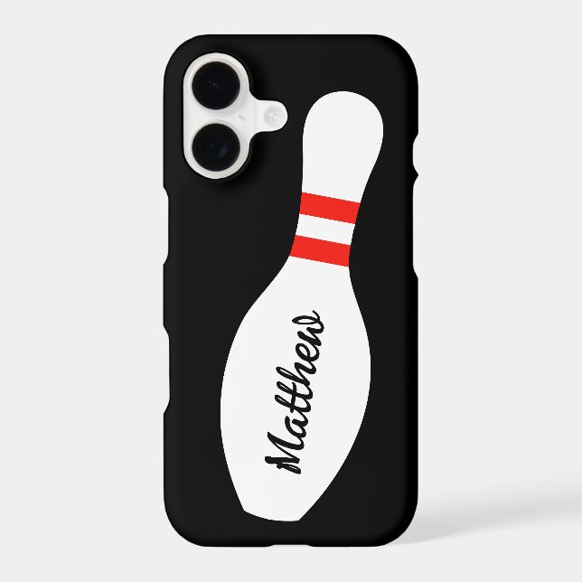 Personalized bowling pin Case-Mate iPhone case (Back)