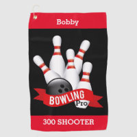 Personalized Bowling Pro Bowling Towel