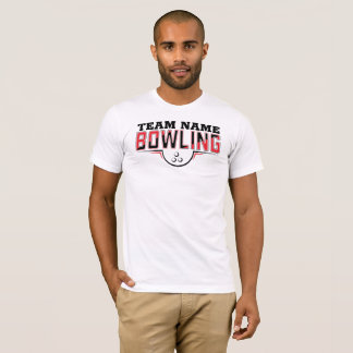 Personalized Bowling Team T-Shirt