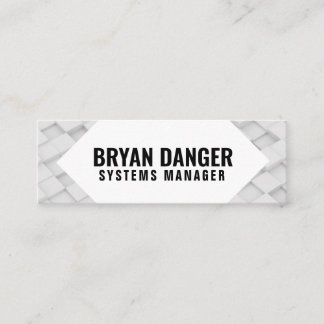 Personalized "Box World" Social Media Mini Business Card