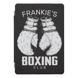 Personalized Boxing Club Boxer Gym Fighter Gloves iPad Pro Cover