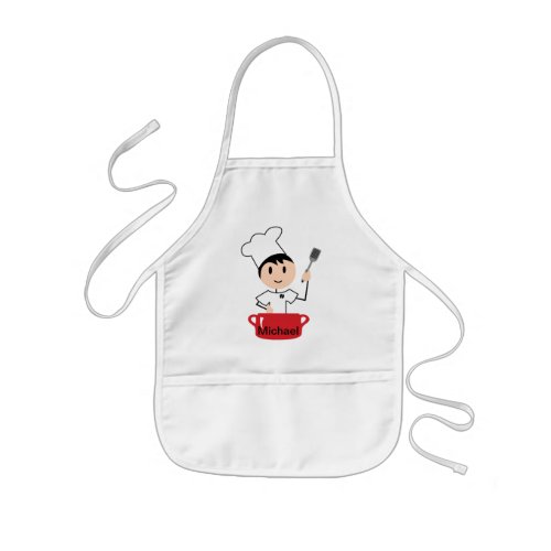 Personalized Boy Chef Kids Apron