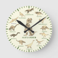 Personalized Boy Name Dinosaur