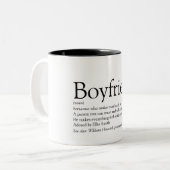 Personalized Boyfriend Definition Two-Tone Coffee Mug (Front Left)
