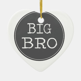 Personalized Boys Big Brother Gifts Ceramic Ornament