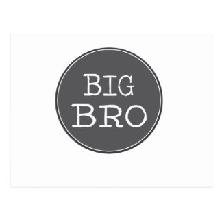Personalized Boys Big Brother Gifts Postcard