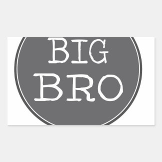 Personalized Boys Big Brother Gifts Rectangular Sticker