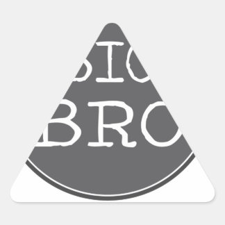 Personalized Boys Big Brother Gifts Triangle Sticker