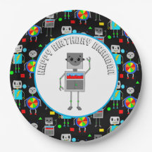 Personalized Boy's Birthday Robot