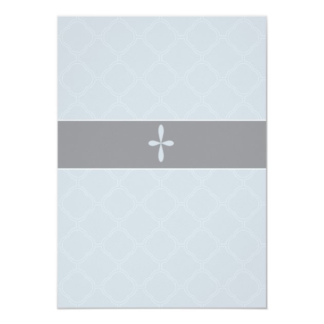 Personalized Boys Christening, Baptism Invitation