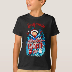 Personalized Boys Christmas T-Shirt