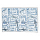 Personalized boys name pillow with sharks