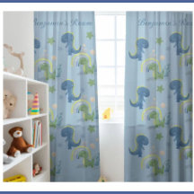 Personalized Boy's Nursery Dinosaurs at Play