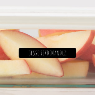 Personalized Boy's Skinny Font Waterproof Kids' Labels