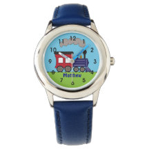 Personalized Boys Train Choo Choo Watch by CBendel