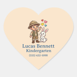 Personalized Boys Waterproof Name Labels