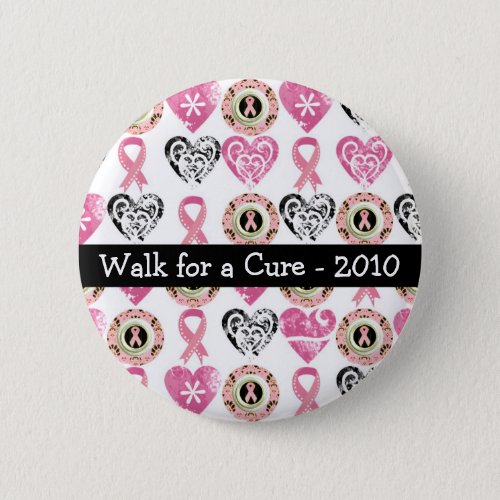 Personalized Breast Cancer Awareness Buttons