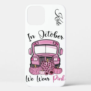 Personalized Breast Cancer Awareness Case-Mate iPh iPhone 12 Pro Case