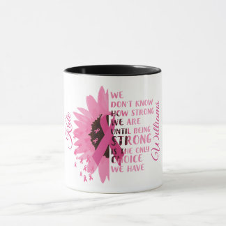 Personalized Breast Cancer Awareness Mug