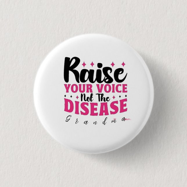 personalized breast cancer funny quote 2024  button (Front)