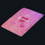 Personalized Breast Cancer Sparkle Pink Ribbon iPad Smart Cover<br><div class="desc">Honor those who have joined the fight for a cure and display your never ending support for a loved one fighting breast cancer yet still shines and sparkles with faith and courage with this sweet personalized gift that will certainly warm her heart. No more words is then needed. Personalize it...</div>