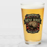 Personalized Brew House Label Beer Brewing Bar Pub Glass