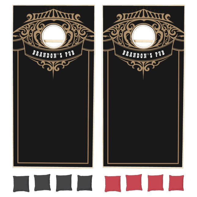 Personalized Brew Pub Cornhole Set (Set)