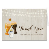 Personalized Brewery Beer Baby Shower Thank You (Front Horizontal)