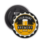 Personalized Brewery Beer Bottle Cap Bar