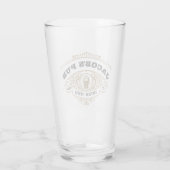 Personalized Brewing Pub Beer Glass (Back)