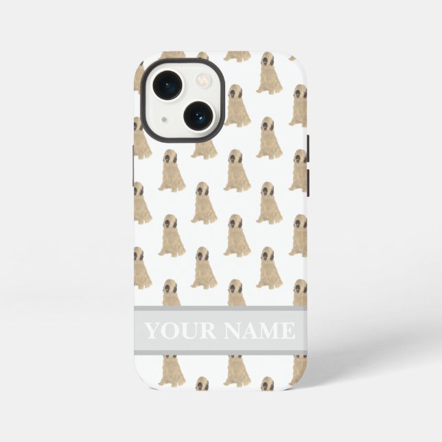 Personalized Briard Dog Iphone Case (Back)