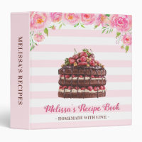 Personalized Bridal Recipe Card Food Dessert Book