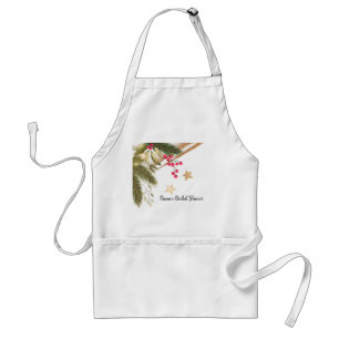 Personalized Bridal Shower Apron-Autographable!  A Adult Apron