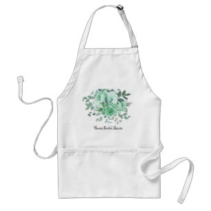 Personalized Bridal Shower Apron-Autographable!  Adult Apron