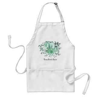 Personalized Bridal Shower Apron-Autographable!  Adult Apron