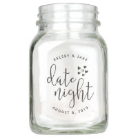 Personalized Bridal Shower Date Night Jar