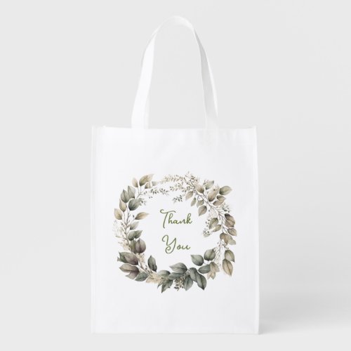 Personalized Bridal Shower Favor Grocery Bag