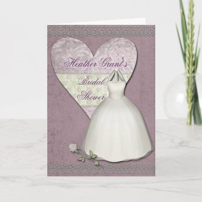 Personalized Bridal Shower Invitation (Front)