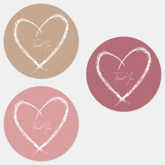 Personalized Bridal Shower Rose Gold Labels