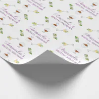 Bridal shower wrapping paper sheets | Zazzle