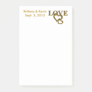 Personalized Bride and Groom Notes