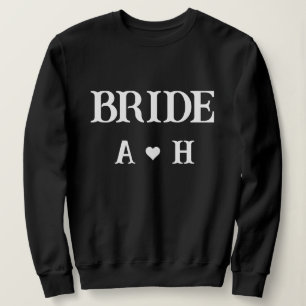 Personalized  Bride est 2025 Sweatshirt