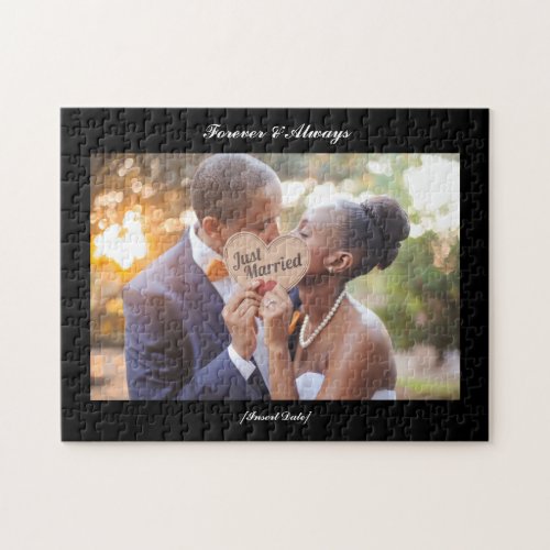 Personalized Bride  Groom Puzzle Game
