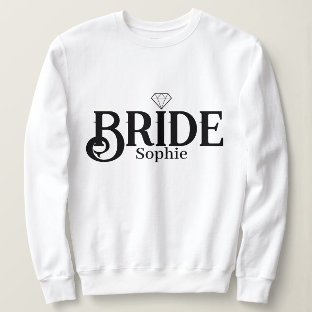 Personalized  Bride Name  2023 sweatshirt (Design Front)