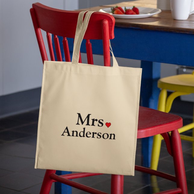 Personalized Bride Tote Bag (Creator Uploaded)