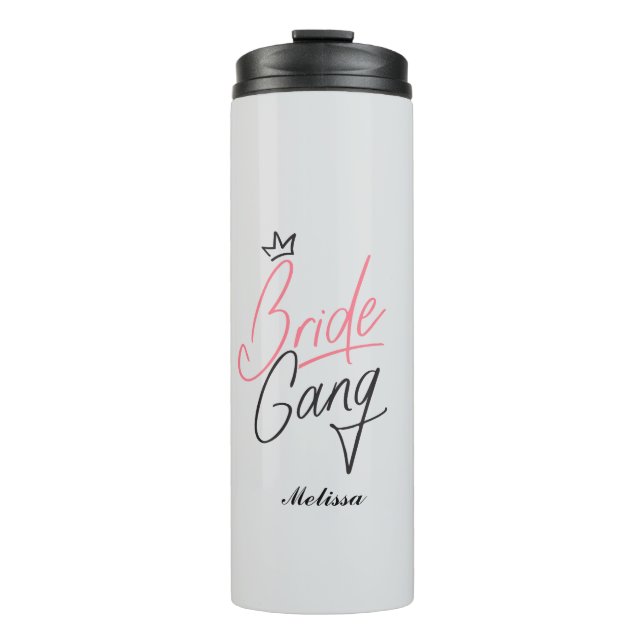 Personalized Bride Tumbler  (Front)