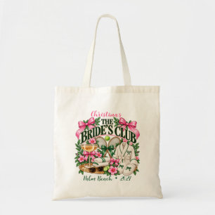Personalized Bride's Club Bachelorette Weekend Tote Bag