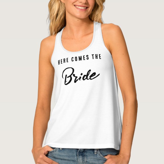 Bachelorette Party Team Bride Vest Tops Team Bride Bachelorette